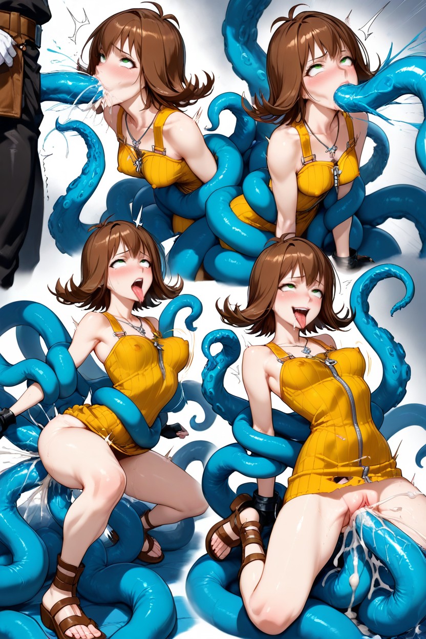 Disgusted, Penetrated In All Poses, Restrained Hentai AI Porn