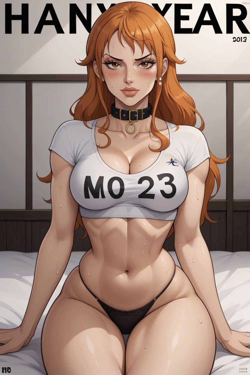 Long Legs, Collar, Art Hentai AI Porn