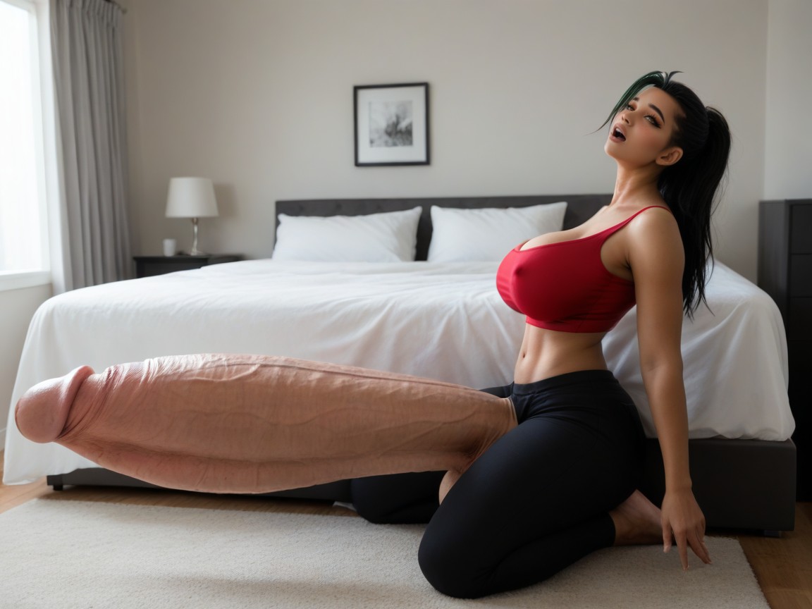Hyper Long Cock, 18+, Arched Back Porno shemale IA