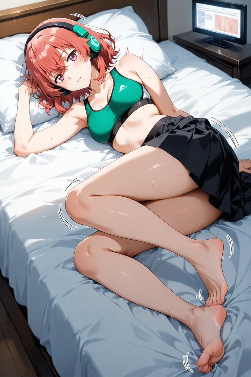 Sport Bra, Anatomy Perfect, Facing The Viewer Hentai AI Porn