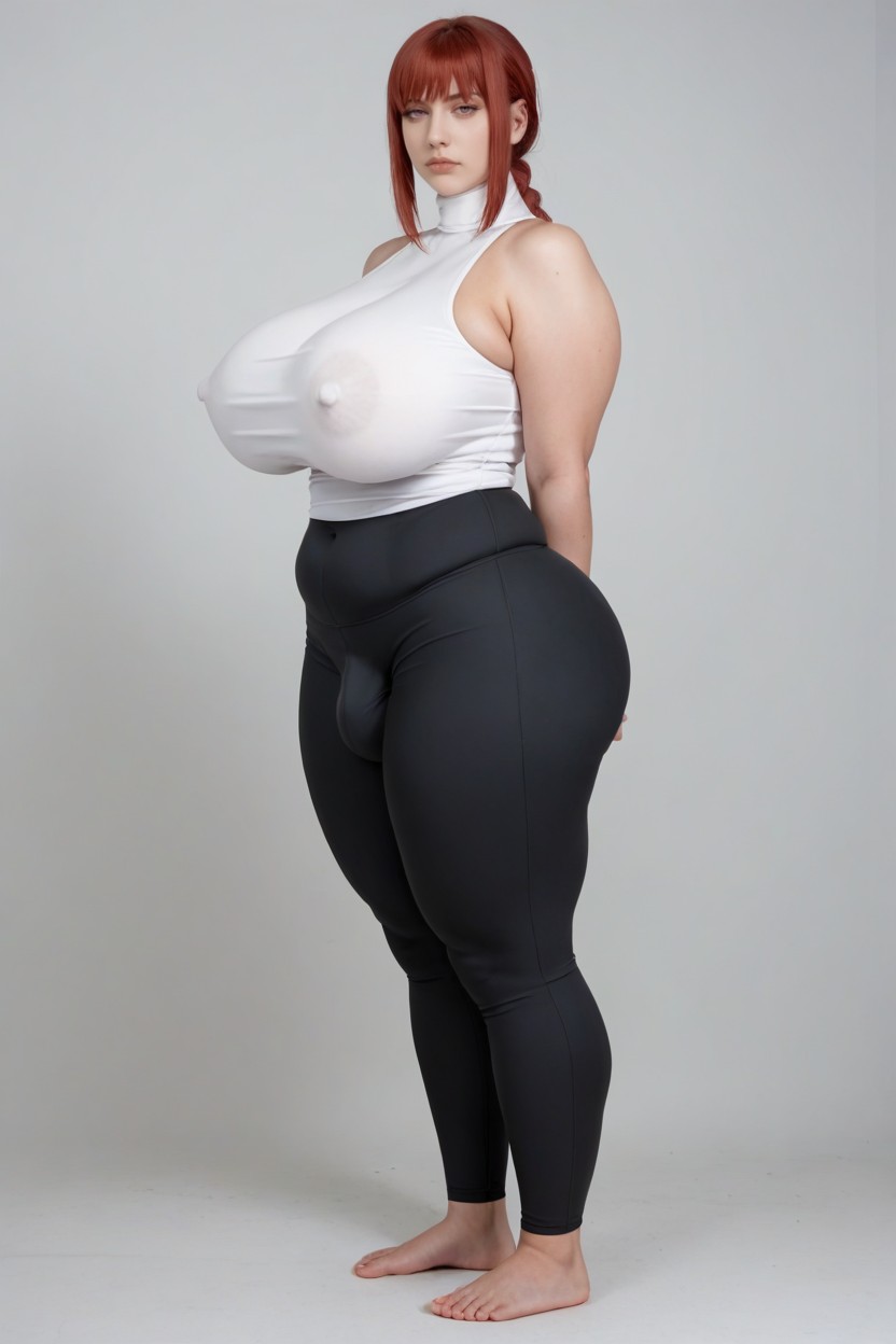 Makima Chainsaw Man, Breast Expansion Size, Ssbbw Shemale AI Porn