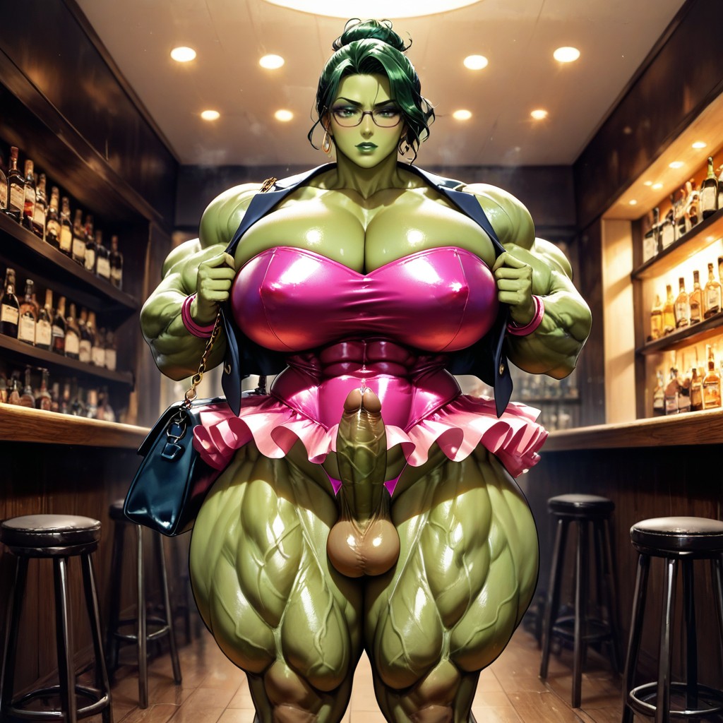 Muscle Shoulders, Precum, Expensive Shoulder Bag For Women Hentai AI Porn