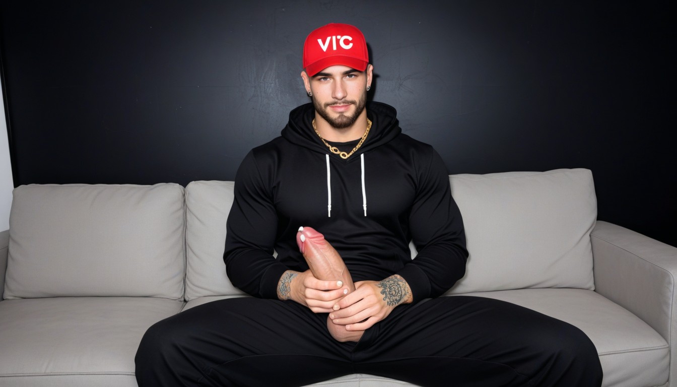 Domination Powers, Black Background, Abs Visible AI Gay Porn