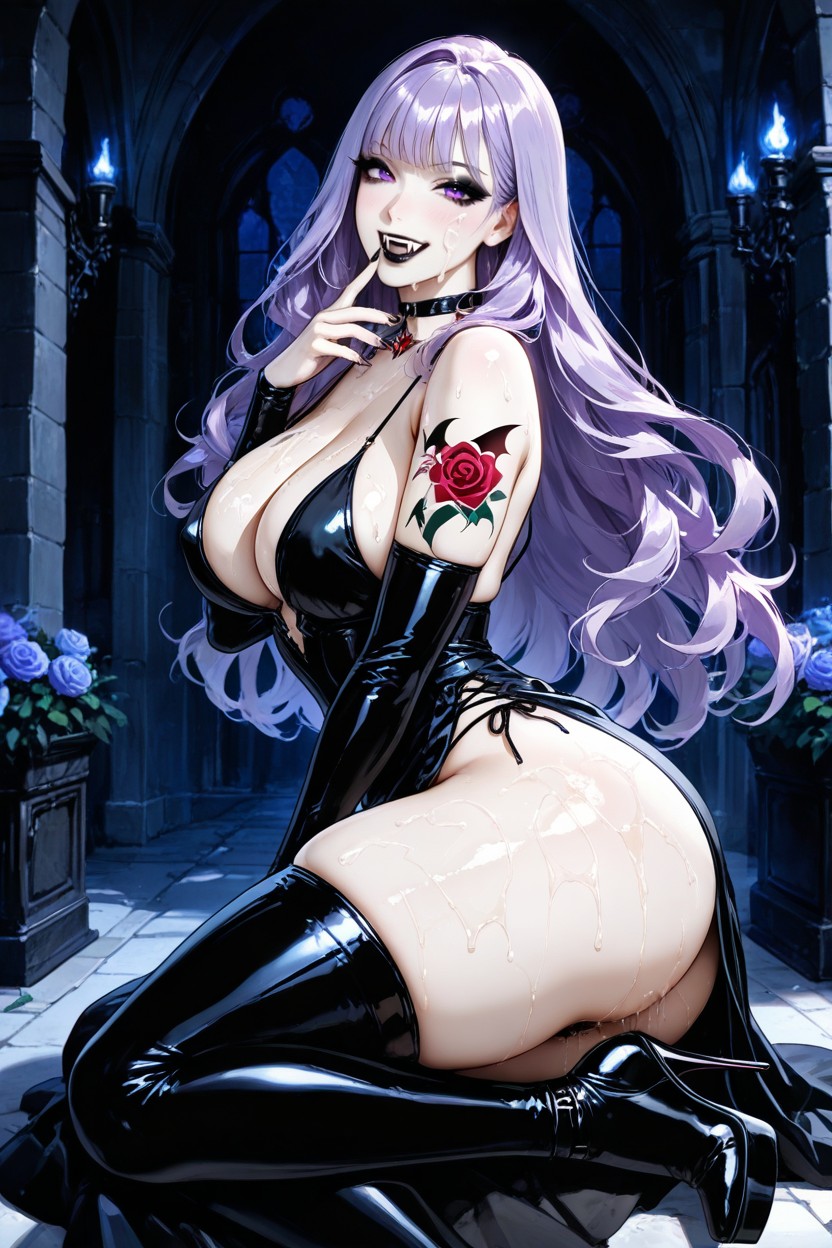 Oily Skin, Woman, Perky Buttocks Hentai AI Porn