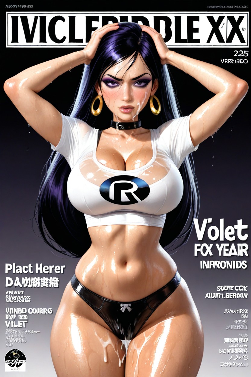 Pinup Pose, Violet Parr From Incredibles, Octane Render Hentai AI Porn