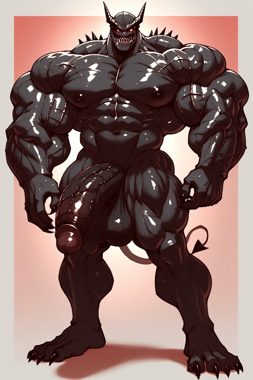 Fully Nude, Cock Growth, Singular Individual AI Porn