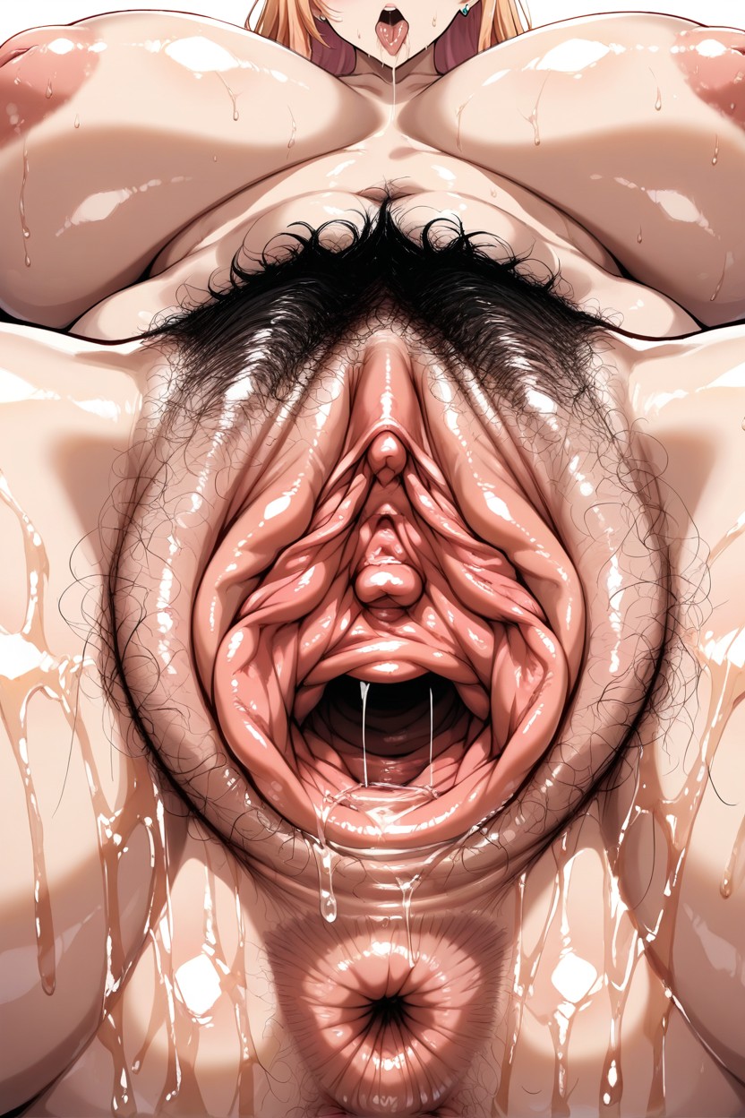 25+, Puffy Anus, Visible Cervix Hentai AI Porn