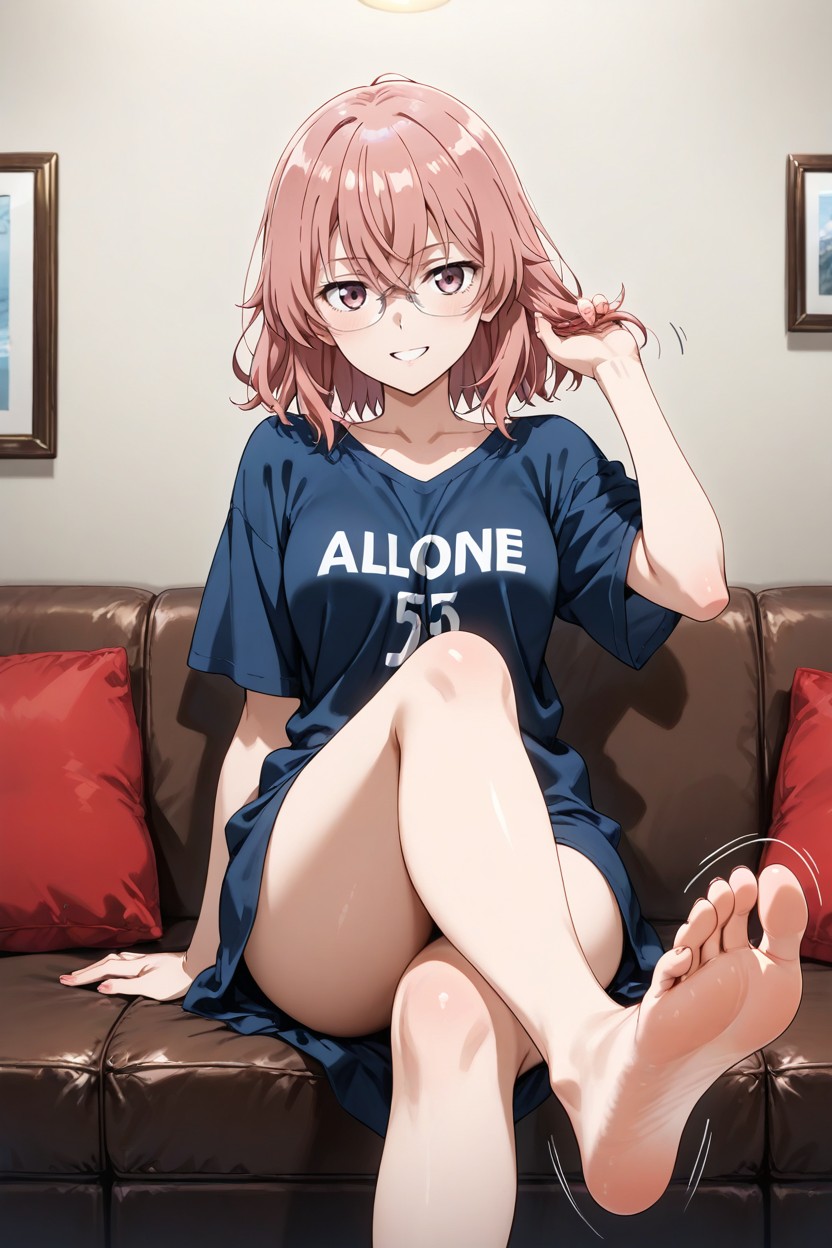 Red Hair, Red Hair, Facing The Viewer Hentai AI Porn