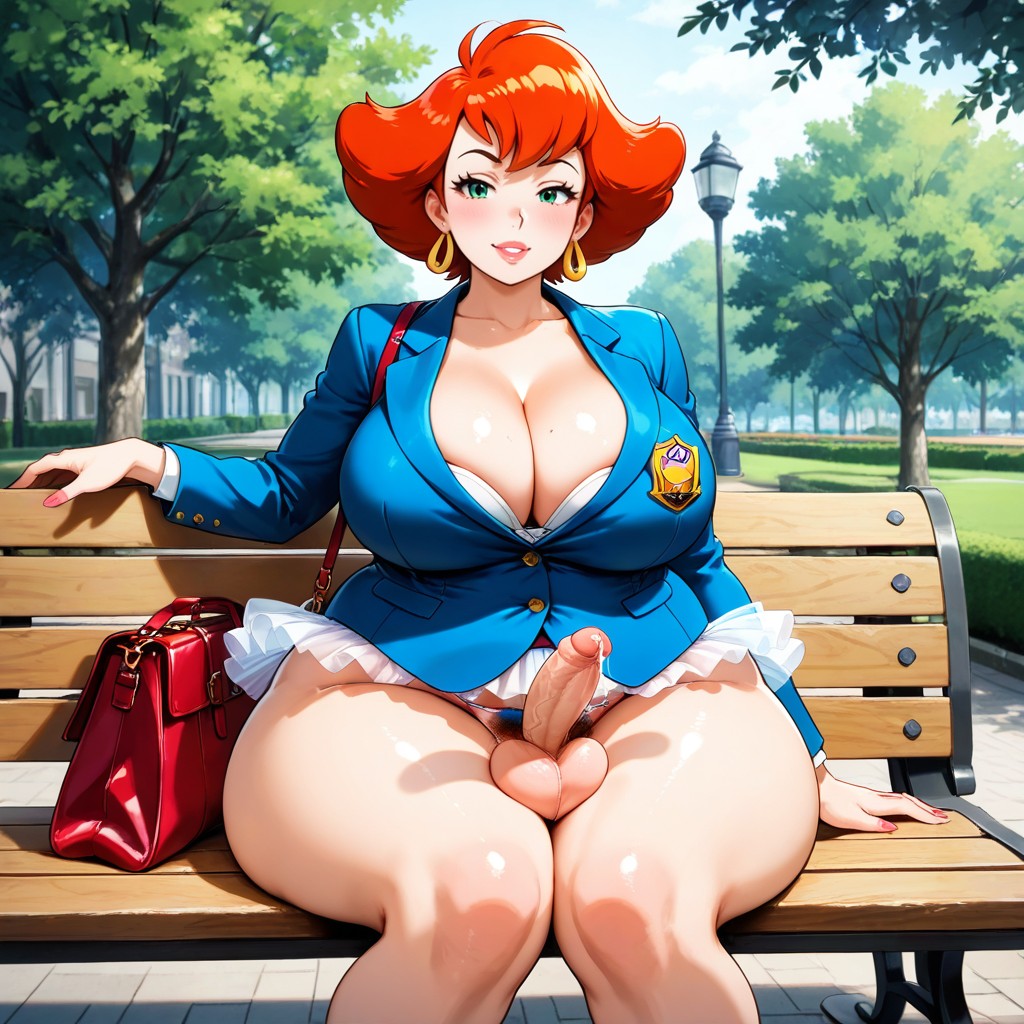 Wide Hips, Rounded Breasts, Tutu Hentai AI Porn