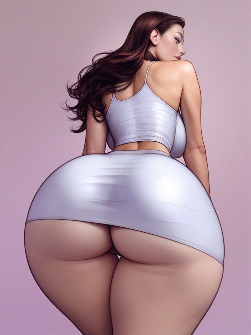 Super Sexy Face, Irish, Plain Background AI Porn
