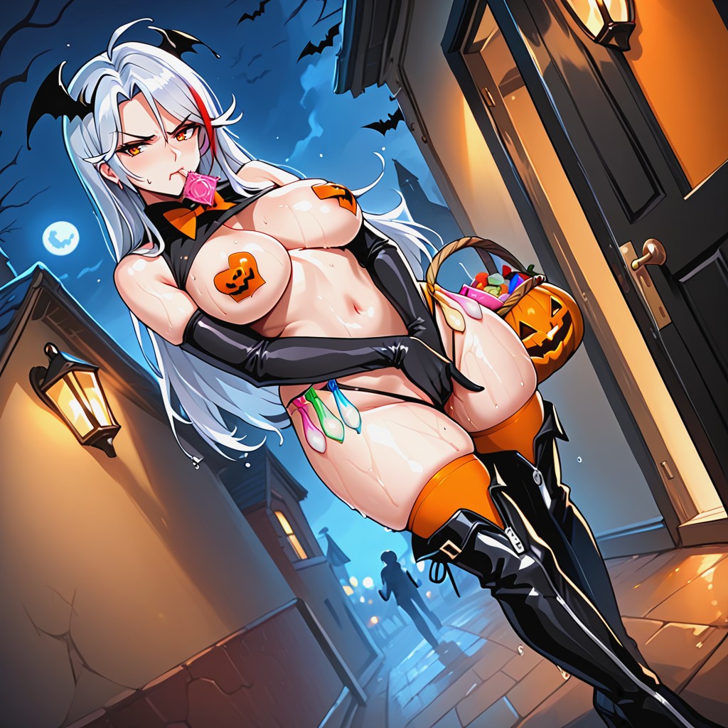 Halloween Costume, Alternative Costume, 25+ Hentai AI Porn