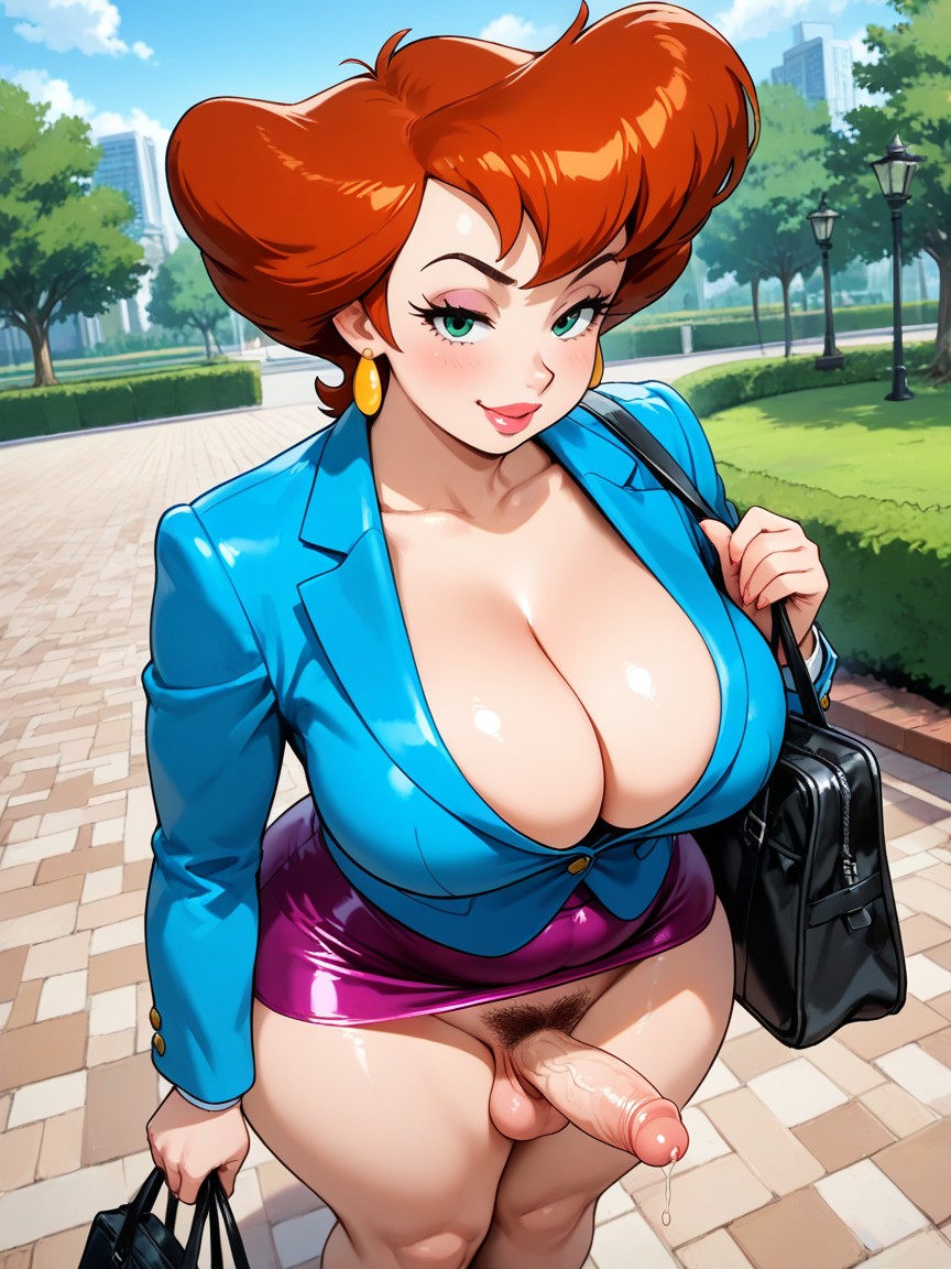 Slut, Chocked, Skimpy Outfit Hentai AI Porn