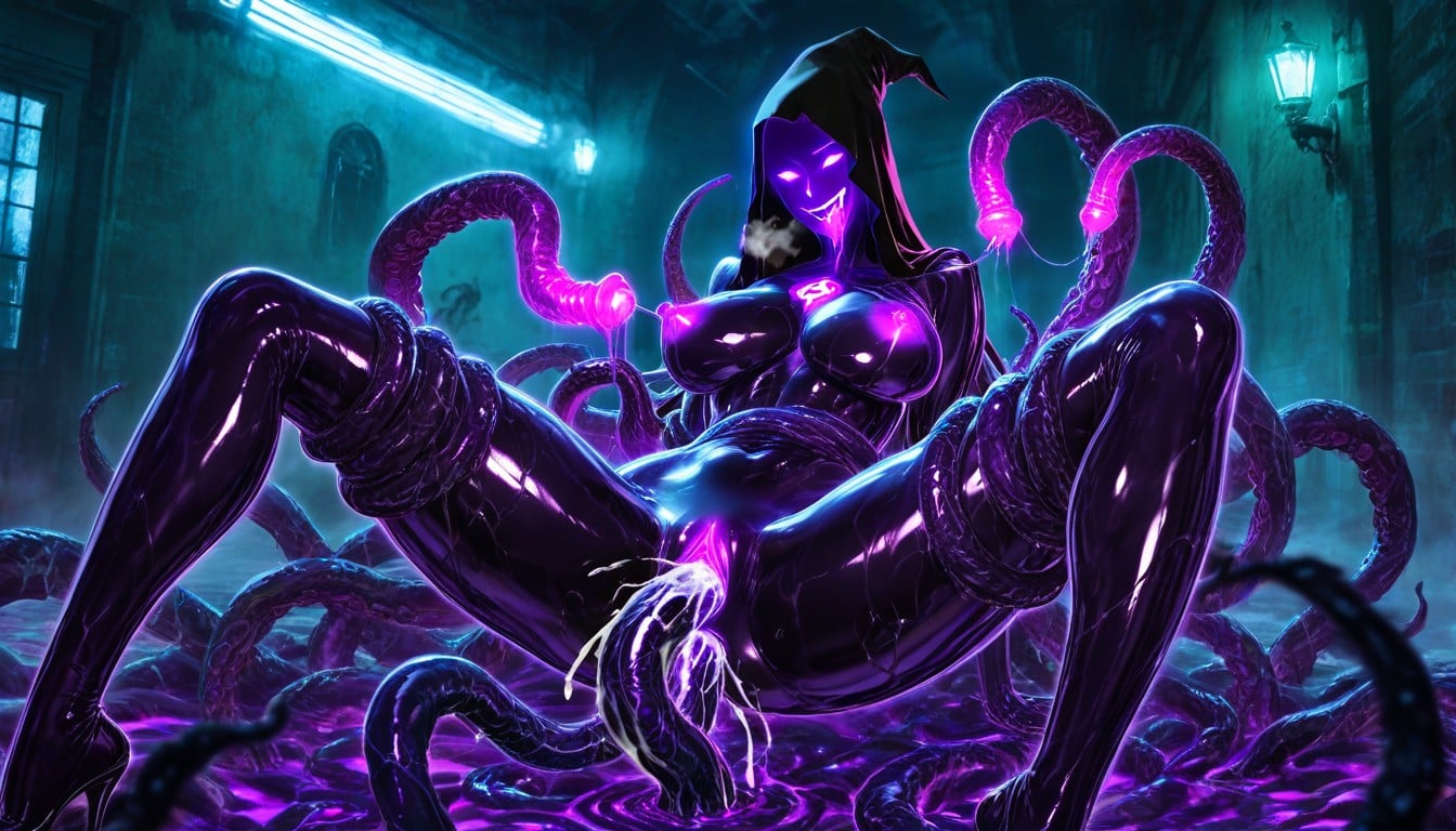 Tentacles, Perfect Body, Naked Hentai AI Porn