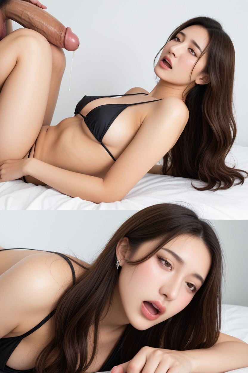 Beautiful Face, Dark Brown Nipple, Rough Sex AI國產黃片