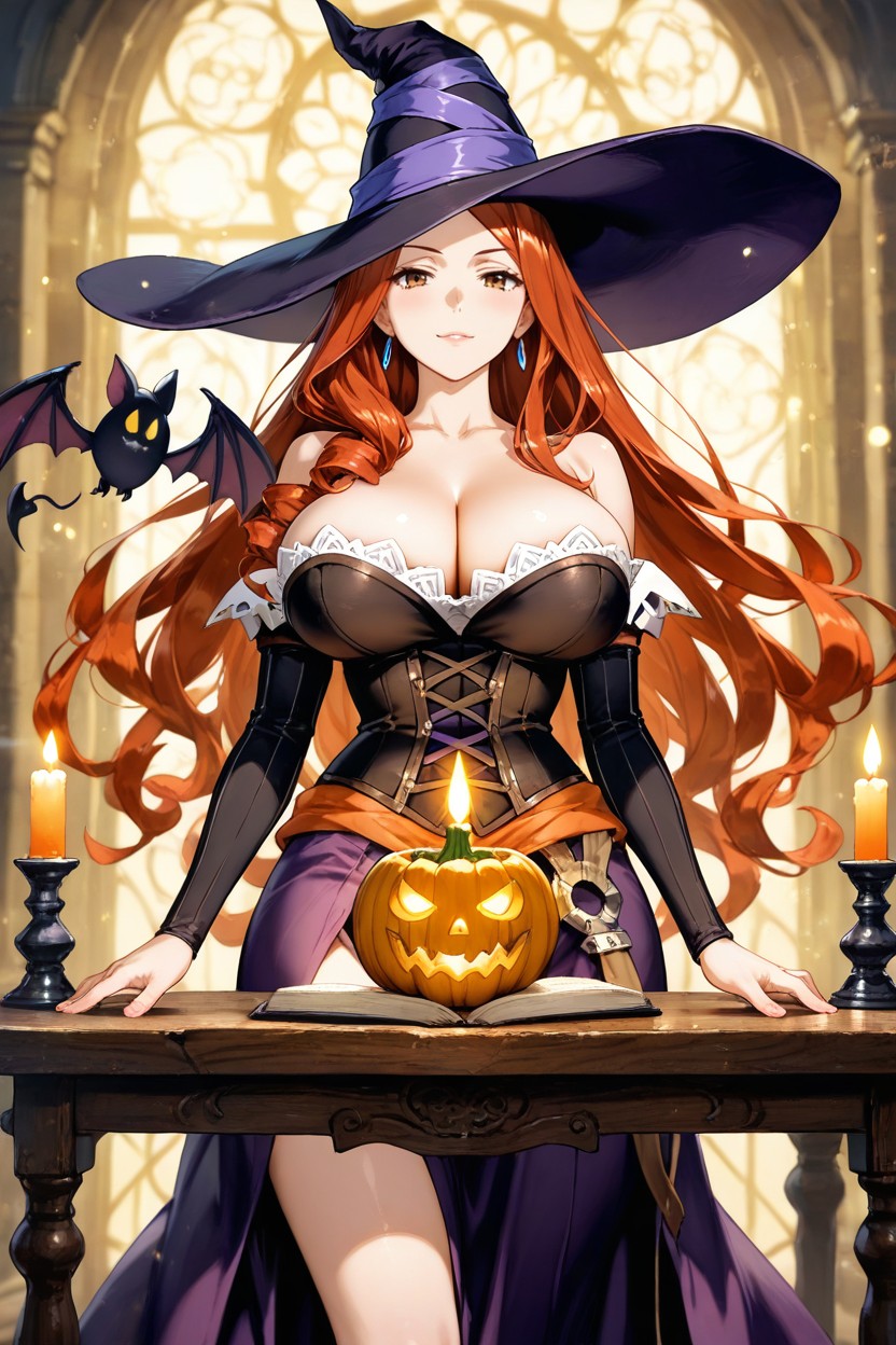 Magical Dust In Air, Spellbook Open Glowing, Magical Atmosphere Hentai AI Porn