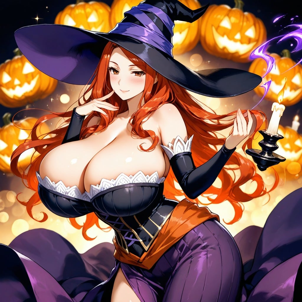 Voluptuous Figure, Ornate Shading, Perfect Gigantic Breast Hentai AI Porn