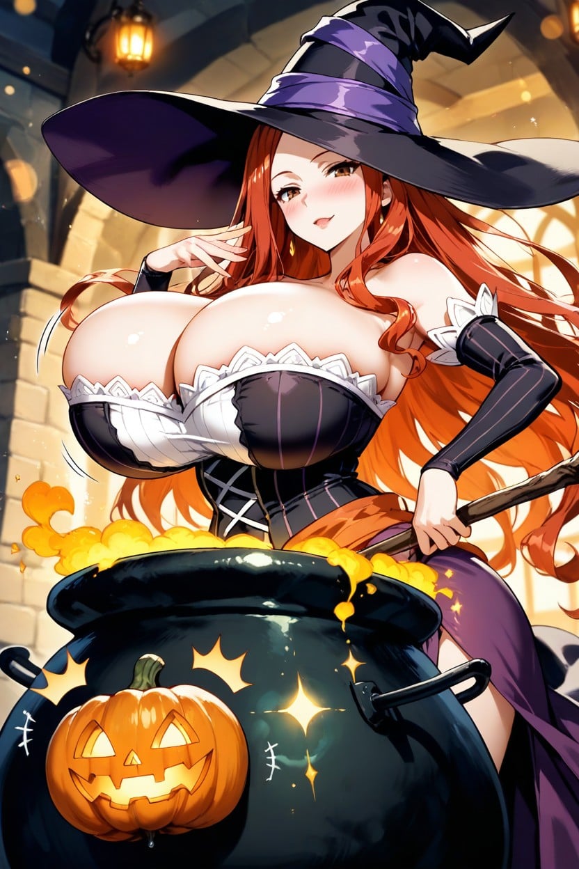 Perfect Gigantic Breast, Wide Eyes, Steam Haze Hentai AI Porn