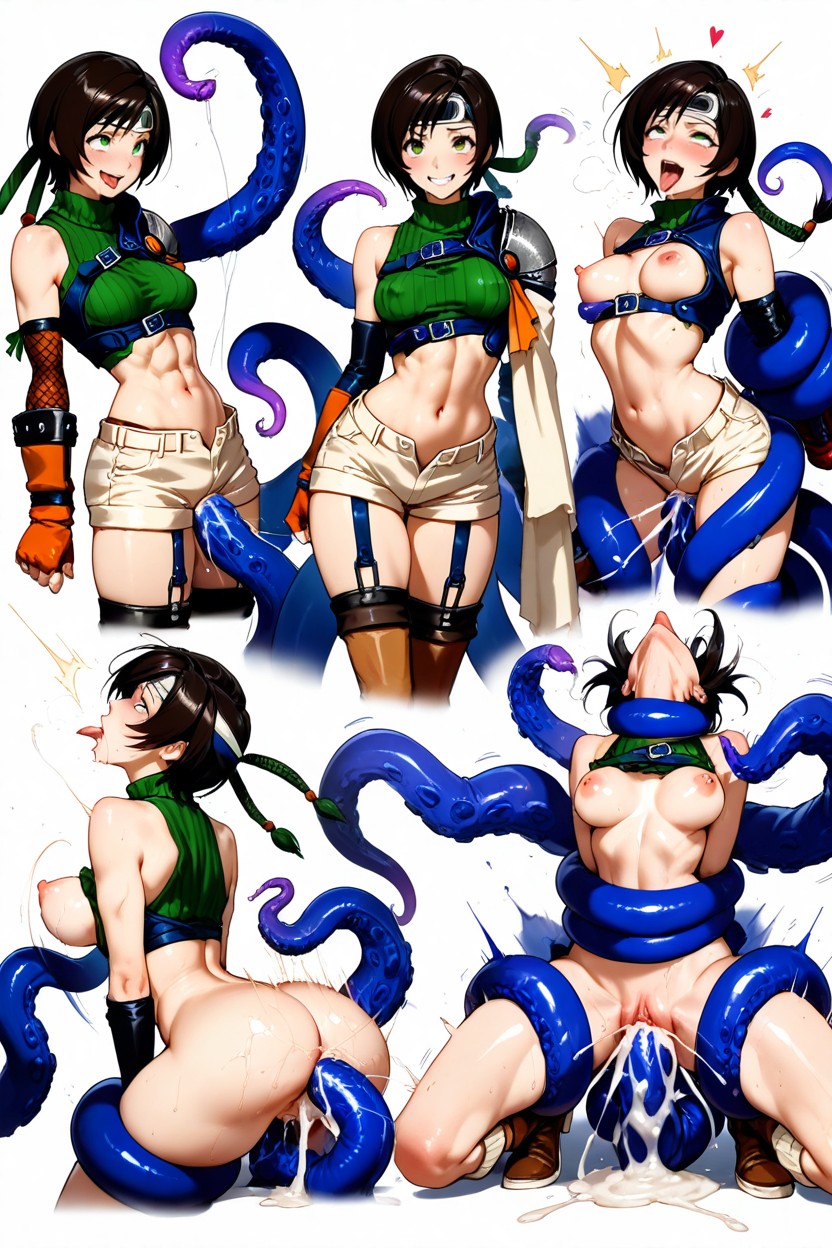 Skinny, Yuffie Kisaragi From Final Fantasy Vii, Anal Penetration Hentai AI Porn