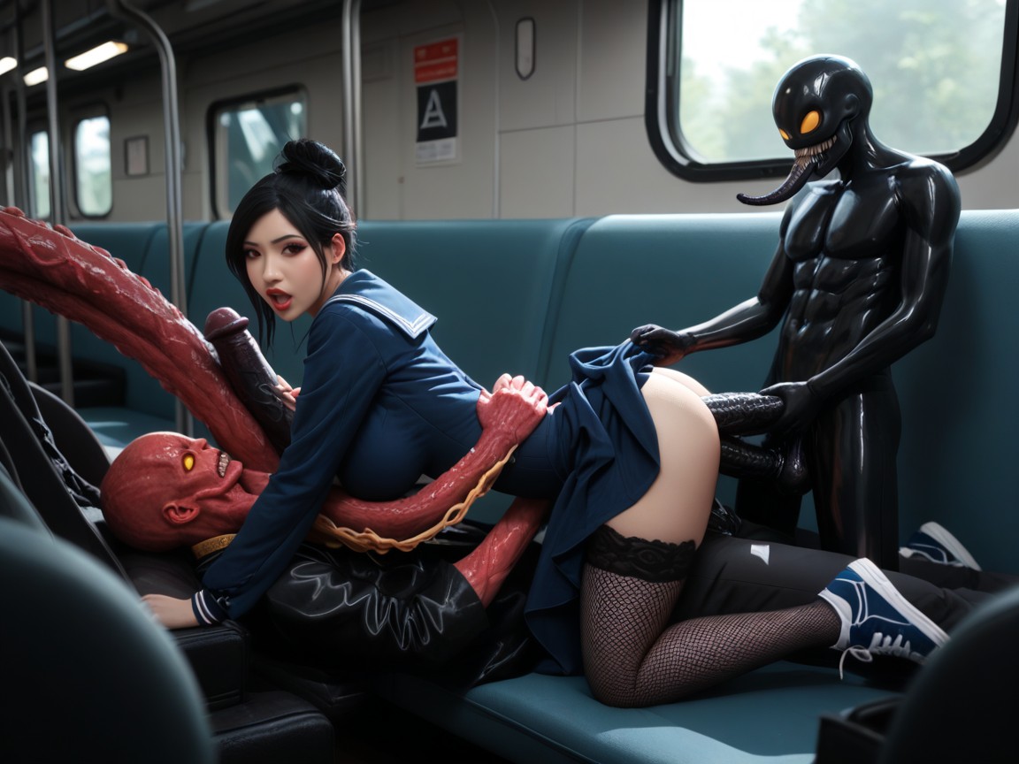 Massive Black Cocks, Eldritch Horror, Men AI Porn