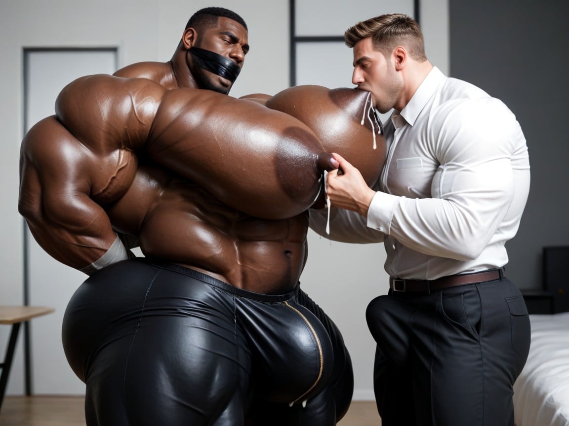 Hyper Bulky, Big Nipples, Ovipositor AI Gay Porn