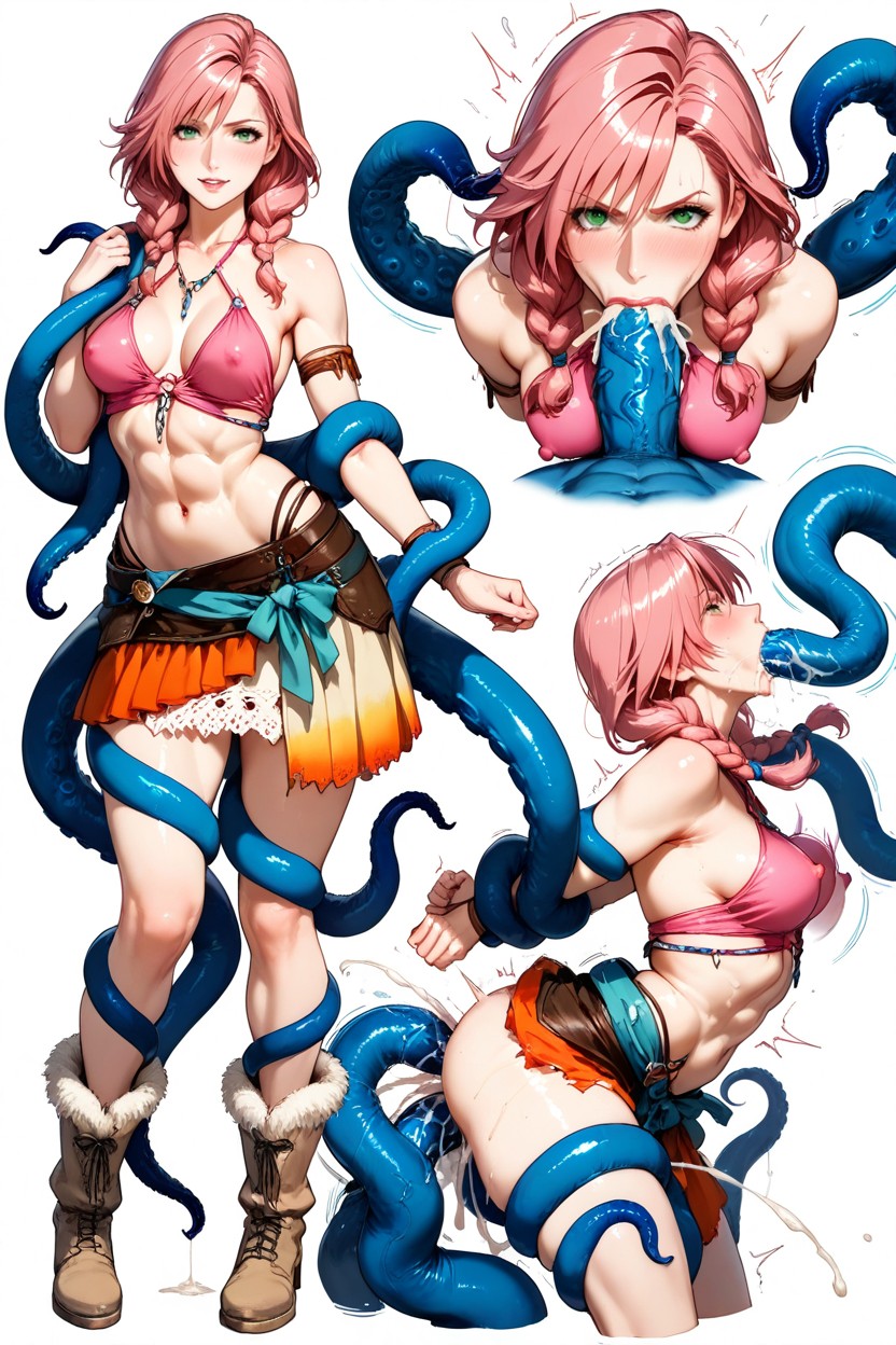 Vaginal Penetration, Wrapped Around Her, Restrained Hentai AI Porn