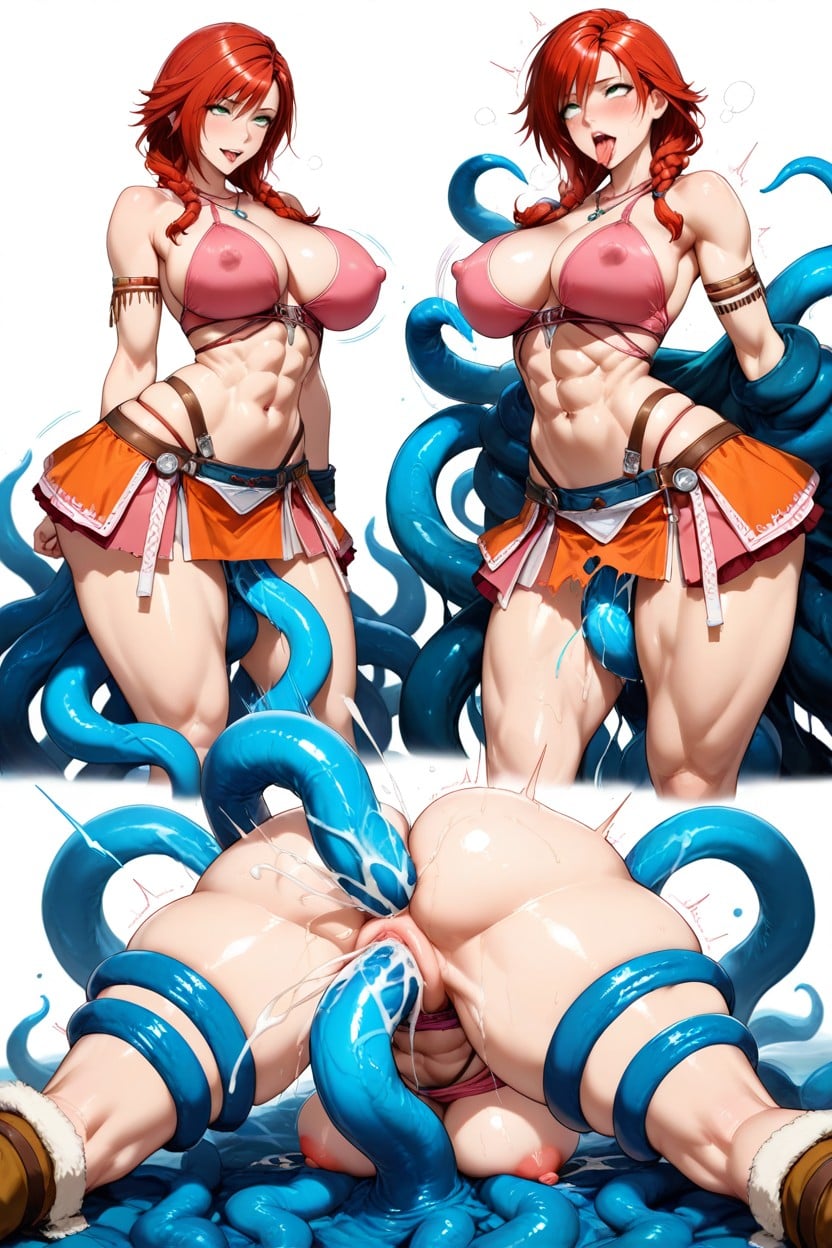 Green Eyes, Arched Back, 25+ Hentai IA