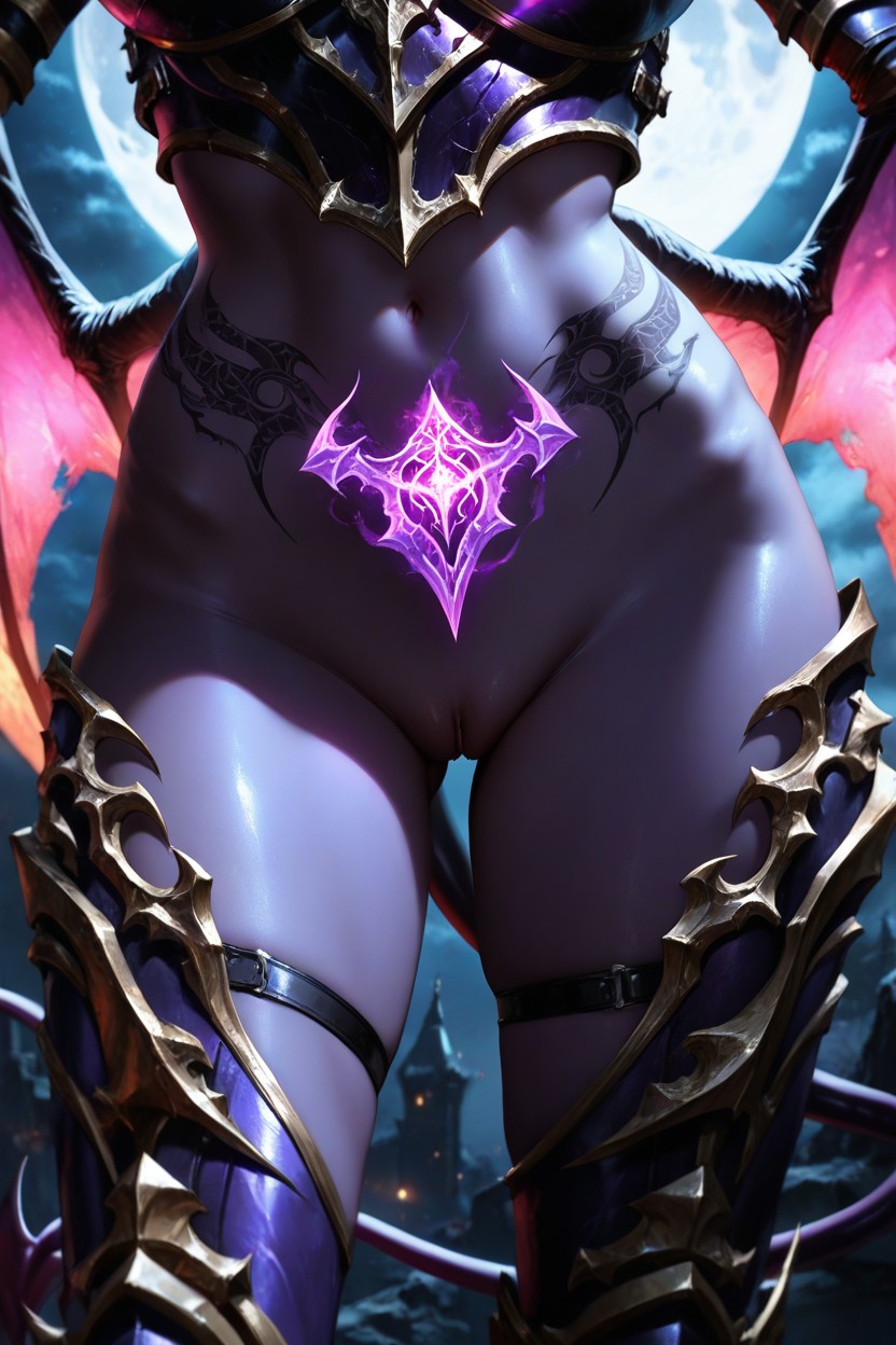 Counter Light, Gothic, Magic Spell AI Porn