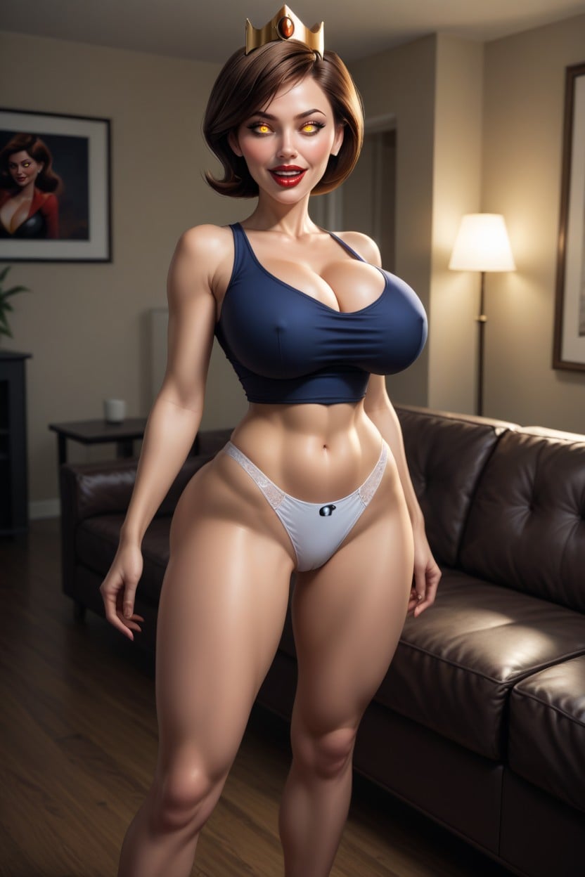 Supervillain Lair, 50+, Skinny MILF AI Porn