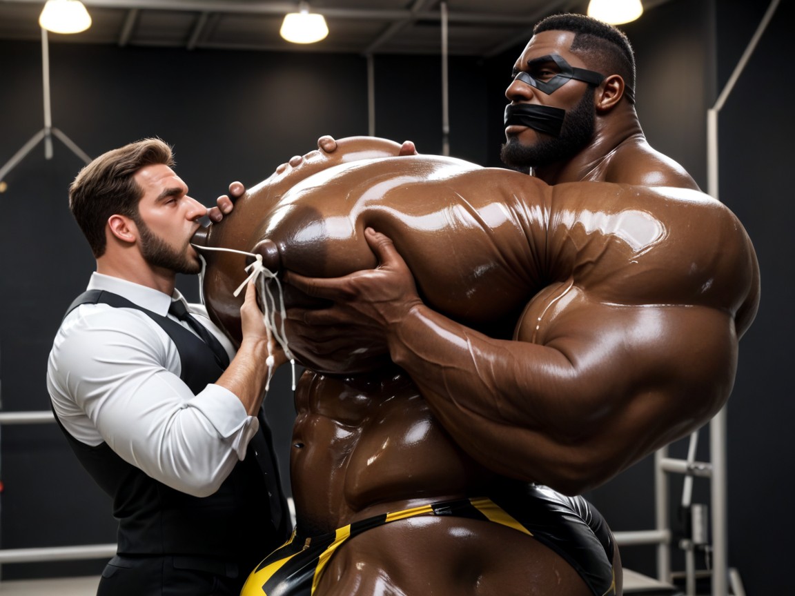 Pec Garrbing, Nipple Pinch, Cosplay AI Gay Porn