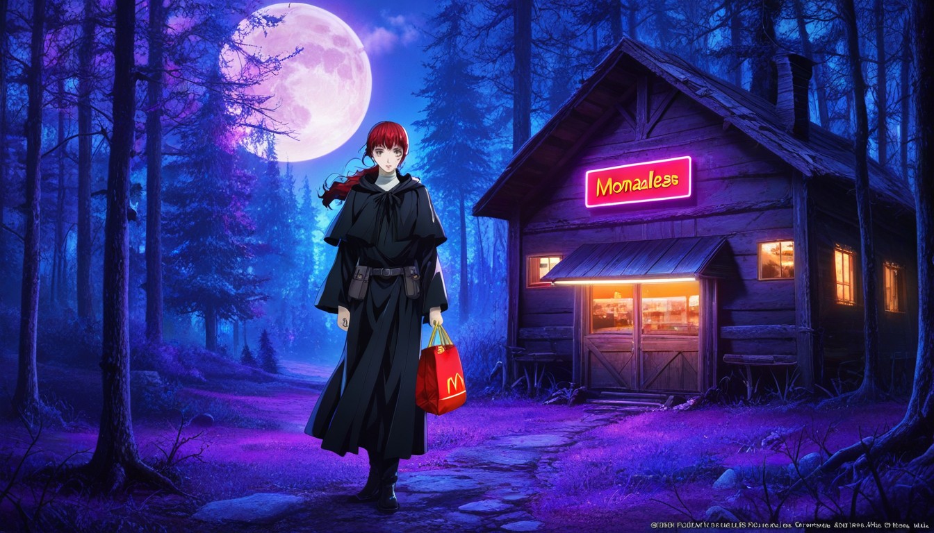 With Red Hair, Cabin, Bangs 헨타이 AI 포르노