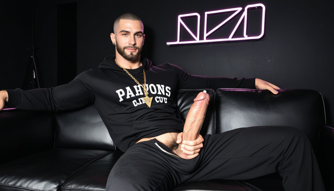 Diamond Necklace, Huge Thick Vibrating Bbc Cock Looks Like Dildo, Solo AI Gay Porn