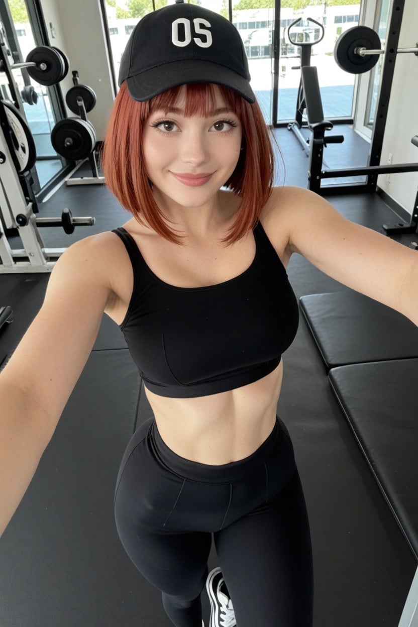 Ghost White Skin, Round Pretty Face, Phat Thighs AI Porn