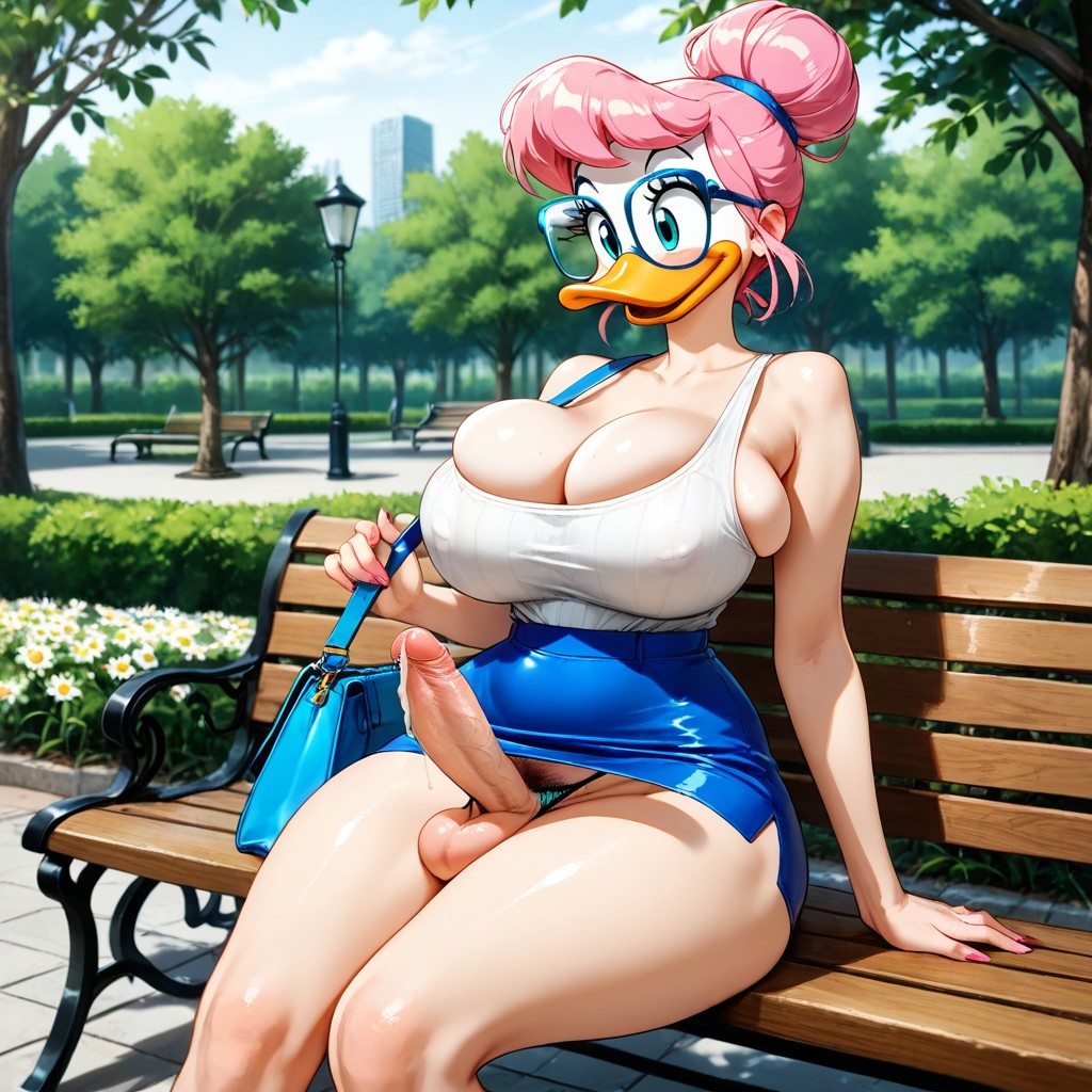 Rounded Breasts, Bimbo, Pequeño Hentai IA