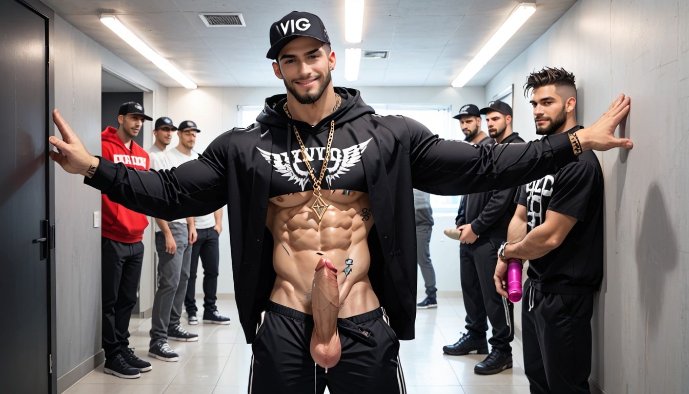 Solo, Black Hair, Private Vip Room AI Gay Porn