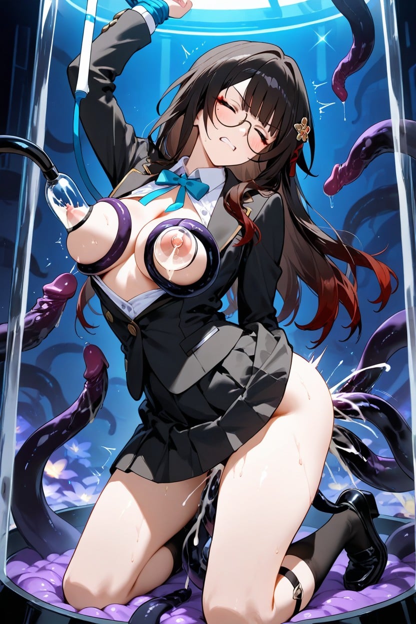 Skinny, Angry, Sparkle From Honkai Star Rail Hentai AI Porn