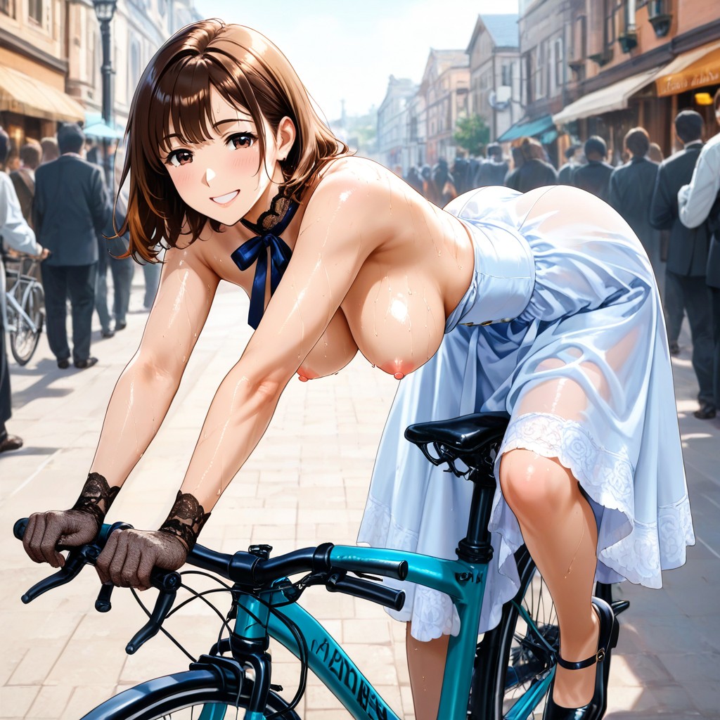 Side View, Waist Shot, Sexy Idol Hentai AI Porn