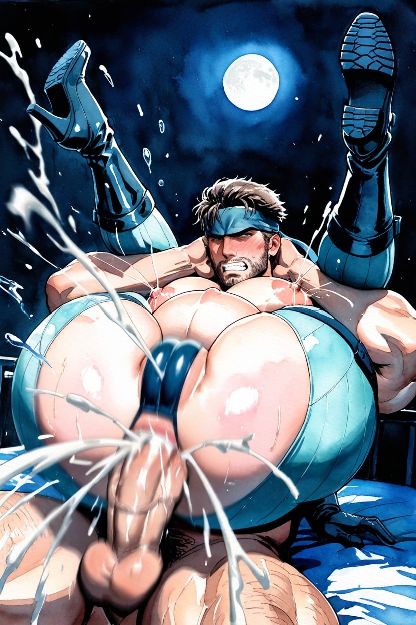 Lactating, Boobs, Small AI Gay Porn