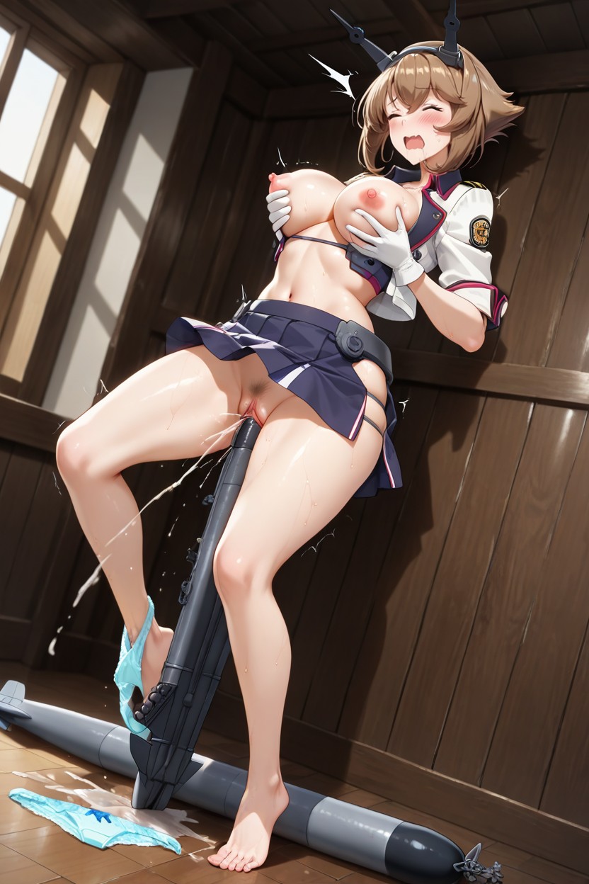 Barefoot, No Missing Fingers, Heavy Sweating Hentai AI Porn