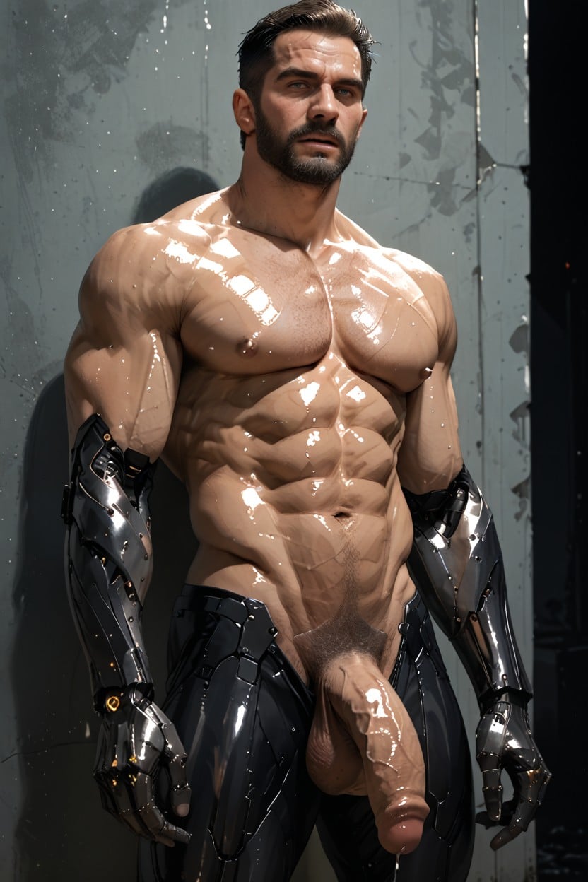 Robot Arms, Masculine, Bubble Butt AI Gay Porn