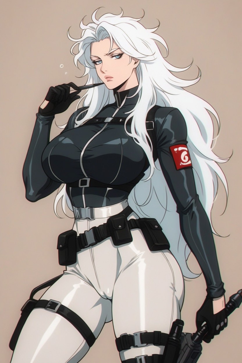 Hourglass, Thigh Strap, Huge Ass Hentai AI Porn
