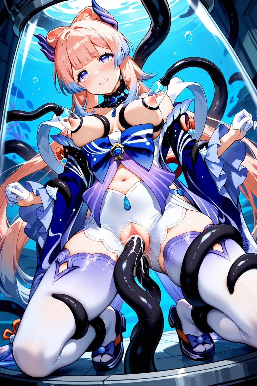 Fucked By Huge Black Tentacles, 25+, Tentacle Restraints Hentai AI Porn