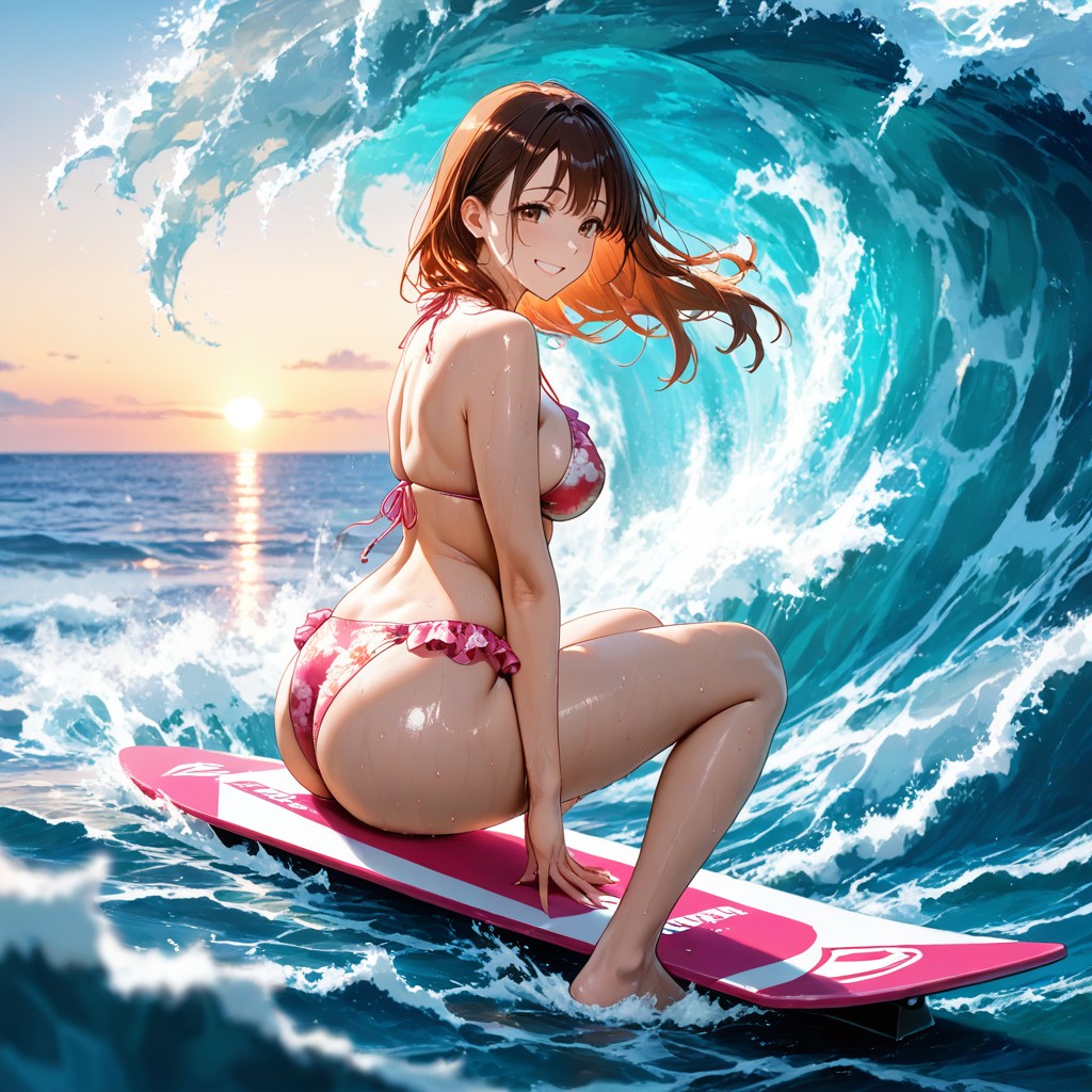 Detailed, Medium Ass, Medium Breasts Hentai AI Porn
