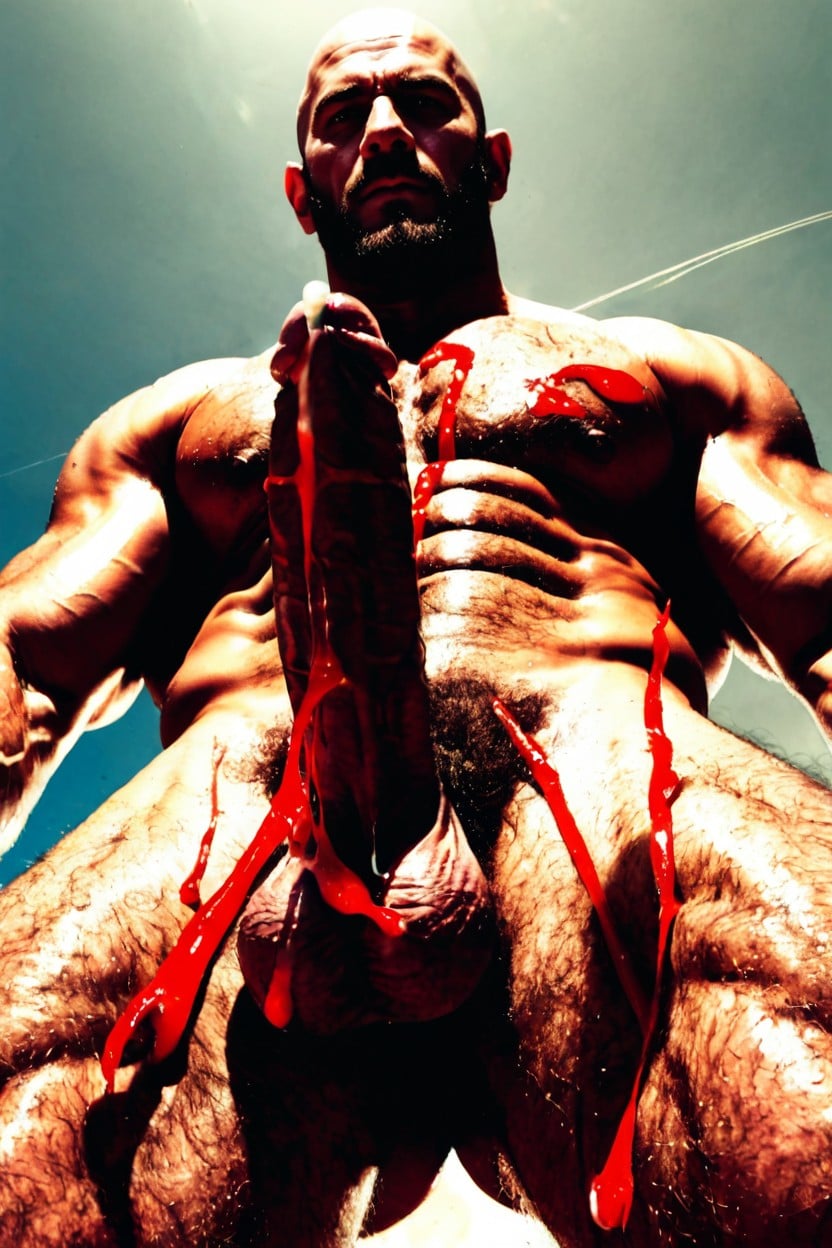 1 Person, Hairy Legs, Evil AI Gay Porn