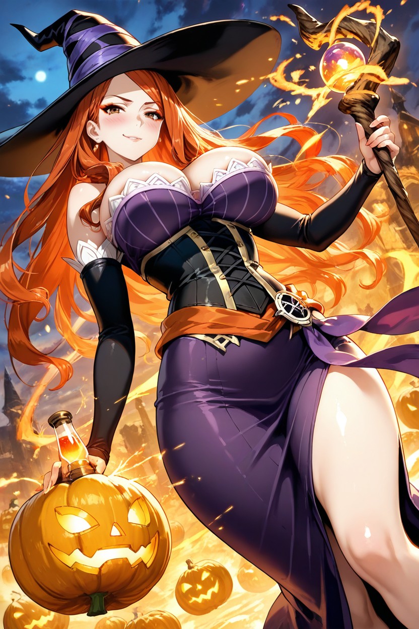Dramatic Curves, Wind, Tight Corset Squeeze Hentai AI Porn