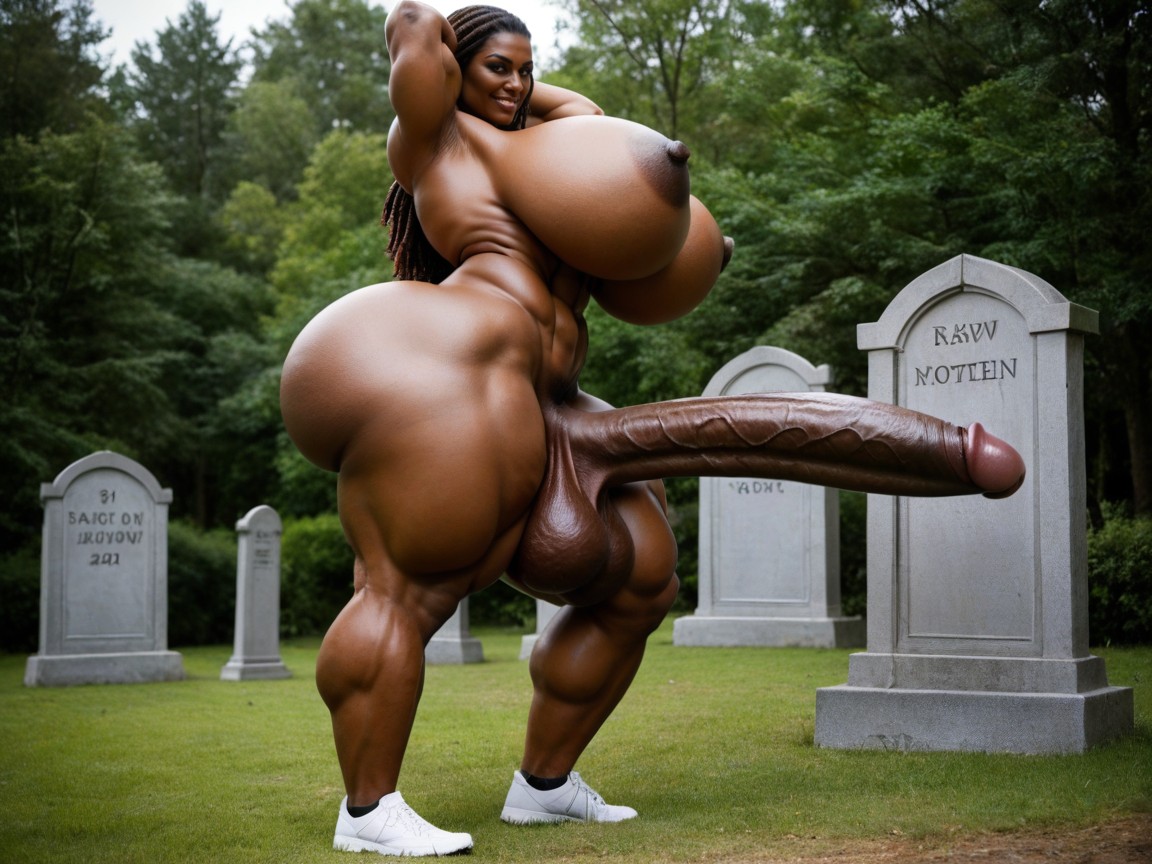 Cosplay, African, Arms Up Shemale AI Porn