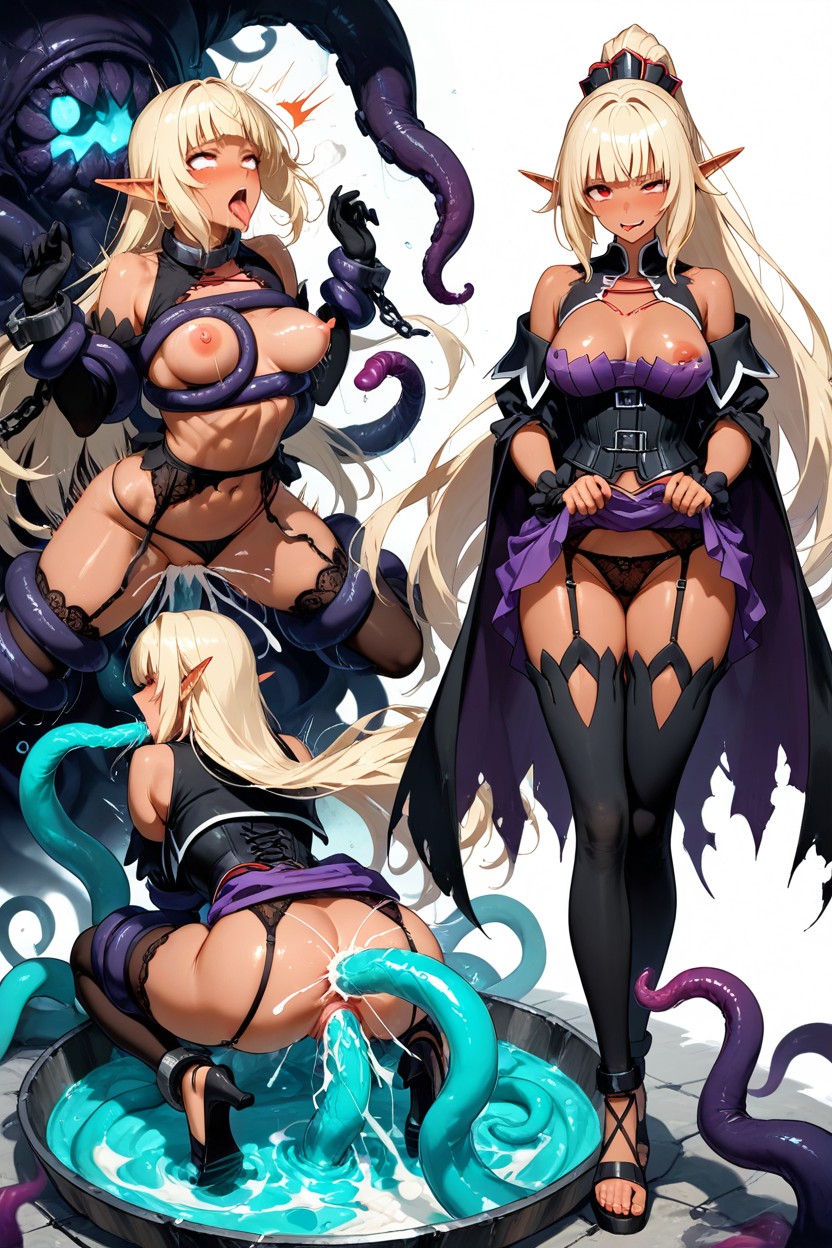 Bouncing Breast, Ahegao, Chained Hentai AI Porn