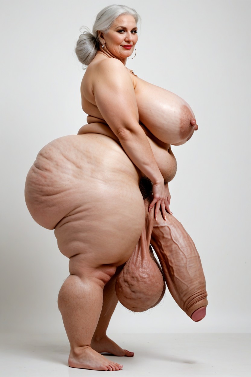 Extreme Cellulite, Giantness Woman, Ssbbw AI Porn