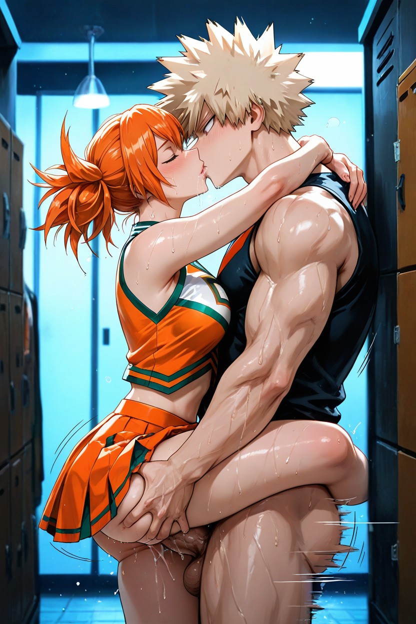 Perfect Face, Gigantic Cock, Cinematic Lighting Hentai AI Porn
