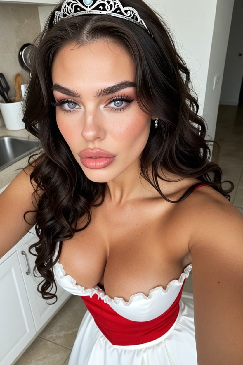 Hdr, Focus On Eyes, Large Naive Eyes AI Porn