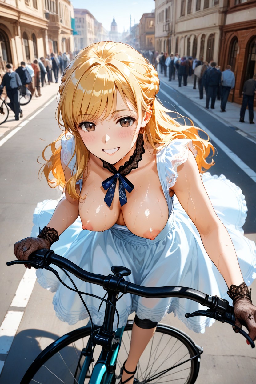 Waist Shot, Bottom Up View, 18+ Hentai AI Porn